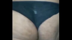 Sissy lacy black panties Thumb