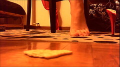 I crush you completely with very high heels 4K Thumb