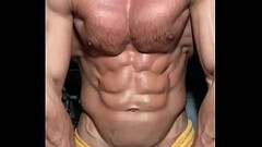 He loves to show us his muscles and big pecs! Watch more atGNL Thumb