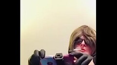 CD Nikki smokes dangles cig and oozes pussy juice Thumb