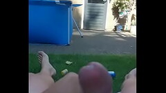 Cumshot outside Thumb