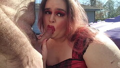 Sissy Kelly humiliated with Anal, Blowjob, Facial, and Piss Thumb