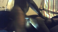 Stroking Pussy Raw Creampie Ebony SPinner Thumb