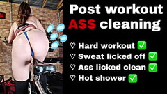 Femdom Workout Cleaning Ass Servitude Bondage BDSM Mistress Chastity Miss Raven Training Zero FLR Ar Thumb