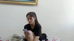 a mi hermanastra se enferma de la garganta y la curo con mi pene follandola (parte 1) Thumb