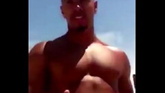 Muscle merchant showing bulge Thumb