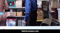 Arie Faye shoplifter gets fucked hard - teen petite teens tiny strip-search stealing cctv Thumb