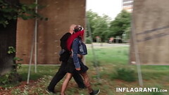 Tattooed milf fucking outdoors Thumb