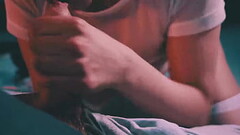 Horny babe sucking hard cock with happy ending Thumb