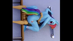 Rainbowdash fucks Thumb