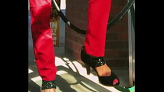 Staci Onit Red Pants Thumb