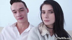 Drilling Nicole Black'_s Asshole While Her Cuckold Silently Watches Thumb