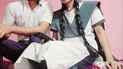 देसी लड़की ने अपने यार को ट्यूशन पढ़ने के बहाने चूत को चुदवाया Thumb