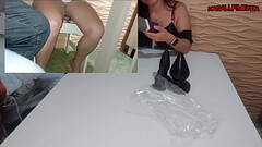 sex shop seller, in addition to selling, he likes his client, and tested the products with her Thumb