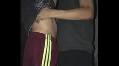 Eu e meu namorado estamos voltando pra casa e decidimos fuder na linha do trem Thumb